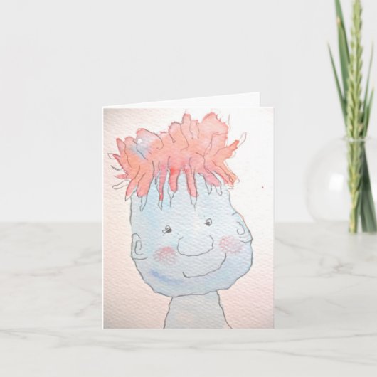 Anne Marie Blob Small Notecard Kaart (Voorkant)