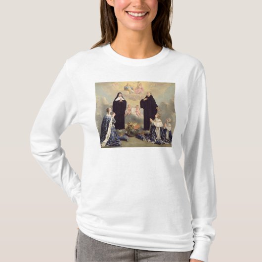 Anne of Austria en haar kinderen T-shirt (Voorkant)