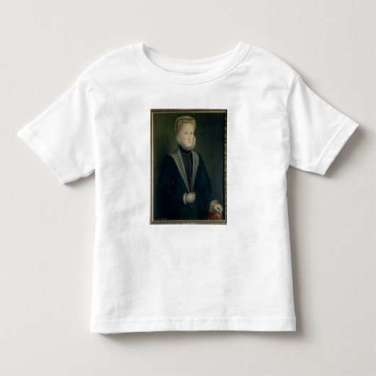 Anne of Austria, koningin van Spanje Kinder Shirts (Voorkant)