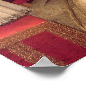 Anne of Austria met haar zoon Louis XIV Poster (Hoek)