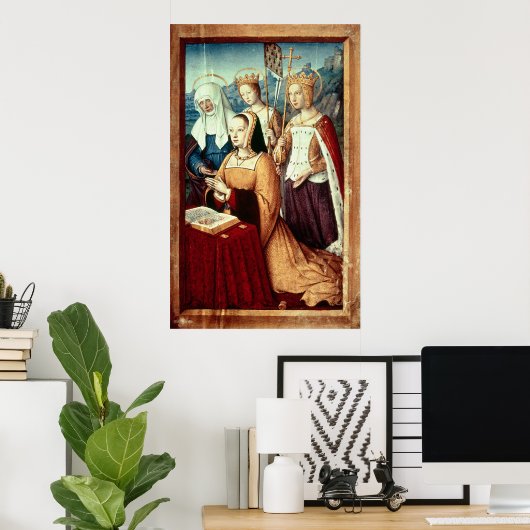 Anne of Brittany Poster (Thuiskantoor)