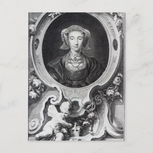 Anne of Cleves Briefkaart (Voorkant)