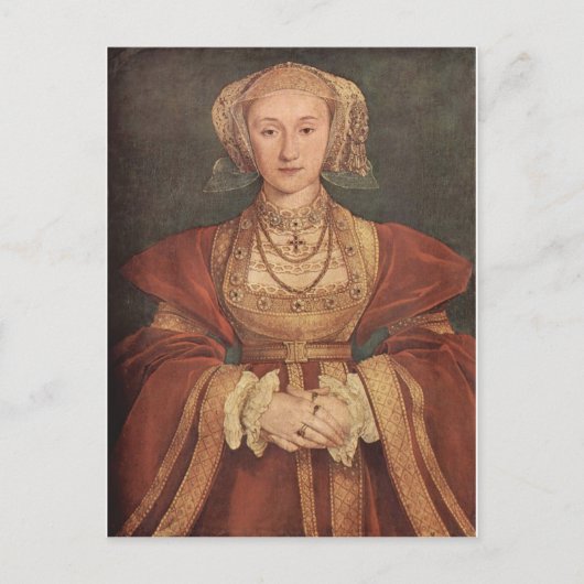 Anne of Cleves Briefkaart (Voorkant)