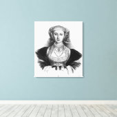 Anne of Cleves Canvas Afdruk (Insitu (Houten vloer))