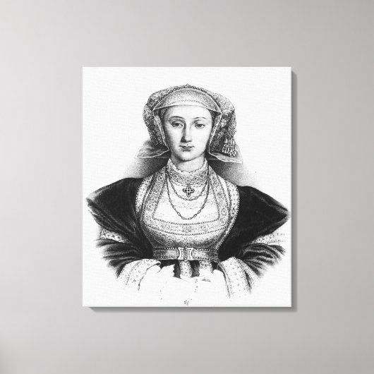 Anne of Cleves Canvas Afdruk (Voorkant)