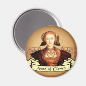 Anne of Cleves Classic Magneet (Voorkant / Achterkant)