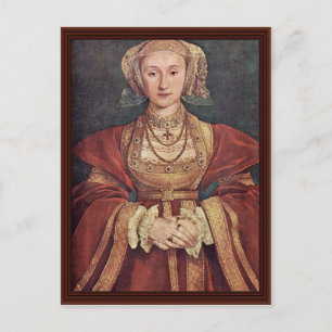 Anne of Cleves. Hans Holbein The Younger Briefkaart