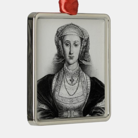 Anne of Cleves Metalen Ornament (Rechts)