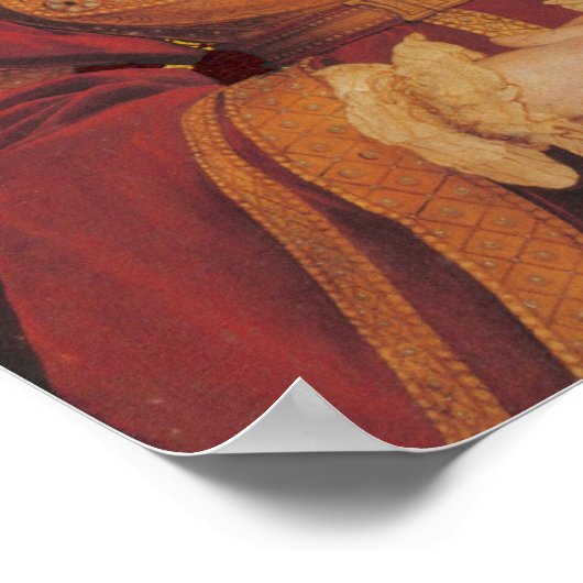 Anne of Cleves, Queen of England Portret Poster (Hoek)