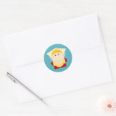 Anne of Cleves Ronde Sticker (Envelop)