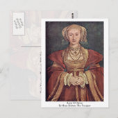 Anne of Cleves van Hans Holbein de Younger Briefkaart (Voorkant / Achterkant)