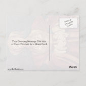 Anne of Cleves van Hans Holbein de Younger Briefkaart (Achterkant)