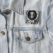 Anne of Cleves Vierkante Button 5,1 Cm (In situ)