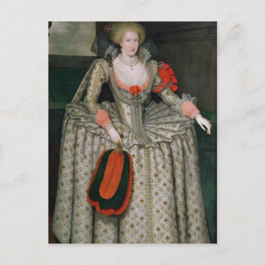 Anne of Denmark, c.1605-10 Briefkaart (Voorkant)