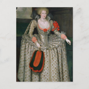 Anne of Denmark, c.1605-10 Briefkaart