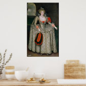 Anne of Denmark, c.1605-10 Poster (Keuken)