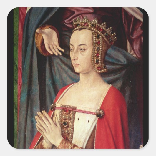 Anne of France Vierkante Sticker (Voorkant)