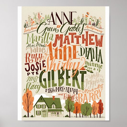 Anne of Green Gables Afbeelding Poster (Voorkant)