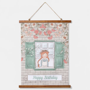 Anne of Green Gables Birthday Hanging Tapestry Hangend Wandkleed