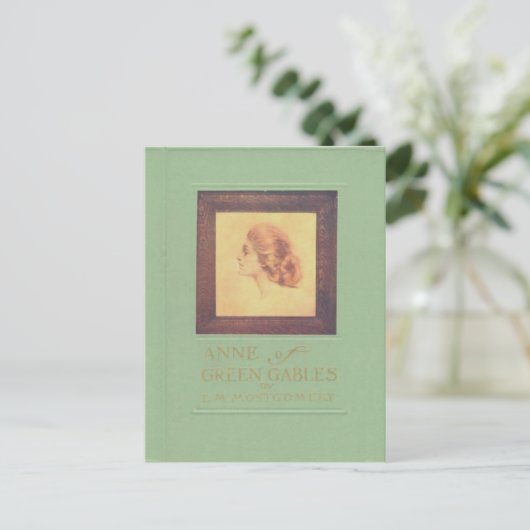 Anne of Green Gables ( boekomslag, 1908) Briefkaart (Staand voorkant)