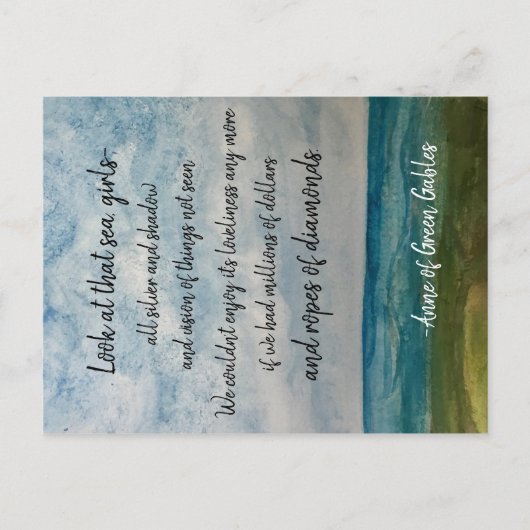 Anne of Green Gables Briefkaart (Voorkant)