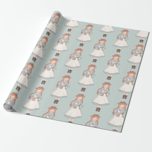Anne of Green Gables Cadeaupapier (Uitgerold)