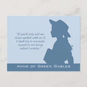 Anne of Green Gables CC0949 Montgomery citeert Briefkaart