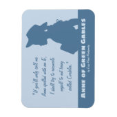 Anne of Green Gables CC1088 Montgomery citeert Magneet (Verticaal)