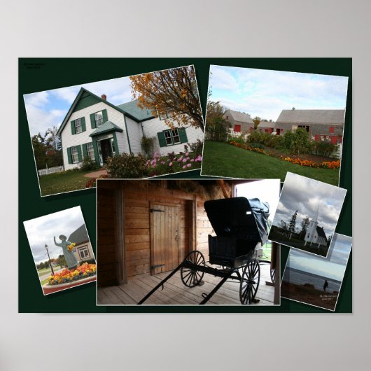 Anne of Green Gables, collage poster! Poster (Voorkant)