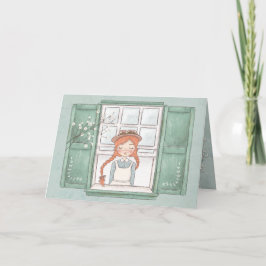 Anne of Green Gables Denken aan jou Wenskaart Kaart