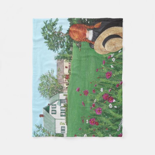 Anne of Green Gables Fleece Blanket, Small (Voorkant)