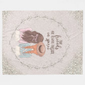 Anne of Green Gables Fleece Deken (Voorkant (Horizontaal))