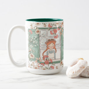 Anne of Green Gables   Indien er Octobers zijn Tweekleurige Koffiemok