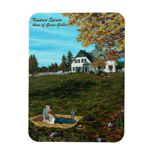 Anne of Green Gables "Kindred Spirits" 3x4 Magneet (Verticaal)