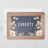 Anne of Green Gables Krijtbord Menu/Plaats Kaart (Voorkant)