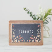 Anne of Green Gables Krijtbord Menu/Plaats Kaart (Staand voorkant)