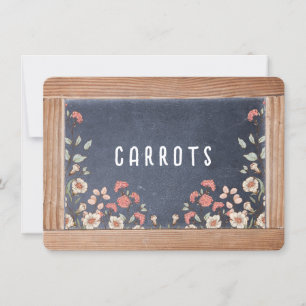 Anne of Green Gables Krijtbord Menu/Plaats Kaart