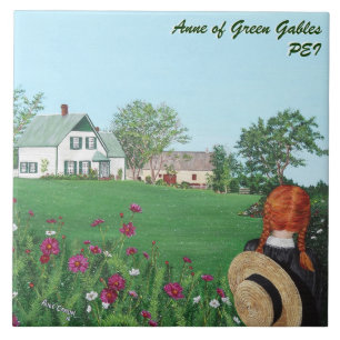 Anne of Green Gables Large Ceramic Photo Tile Tegeltje
