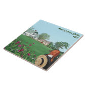 Anne of Green Gables Large Ceramic Photo Tile Tegeltje (Zijkant)