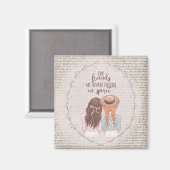 Anne of Green Gables magnet (Voorkant / Achterkant)