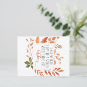 Anne of Green Gables Oktober het Briefkaart van de (Staand voorkant)