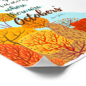 Anne of Green Gables Oktober Poster (Hoek)