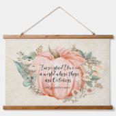 Anne of Green Gables Oktober Quote Hangend Wandkleed (Voorkant)