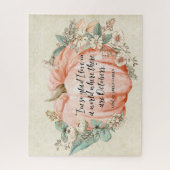 Anne of Green Gables Oktober Quote Legpuzzel (Verticaal)