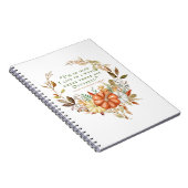 Anne of Green Gables Oktober Quote Notitieboek (Rechterzijde)