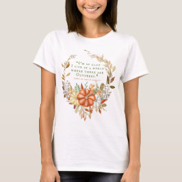 Anne of Green Gables Oktober Quote | shirt voor vr