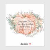Anne of Green Gables Oktober Quote Sticker (Vel)