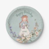 Anne of Green Gables Papieren Bordje (Voorkant)
