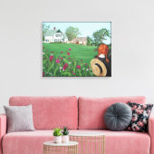 Anne of Green Gables, PEI C Canvas Afdruk (Insitu (Woonkamer))