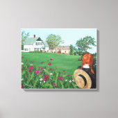 Anne of Green Gables, PEI C Canvas Afdruk (Voorkant)